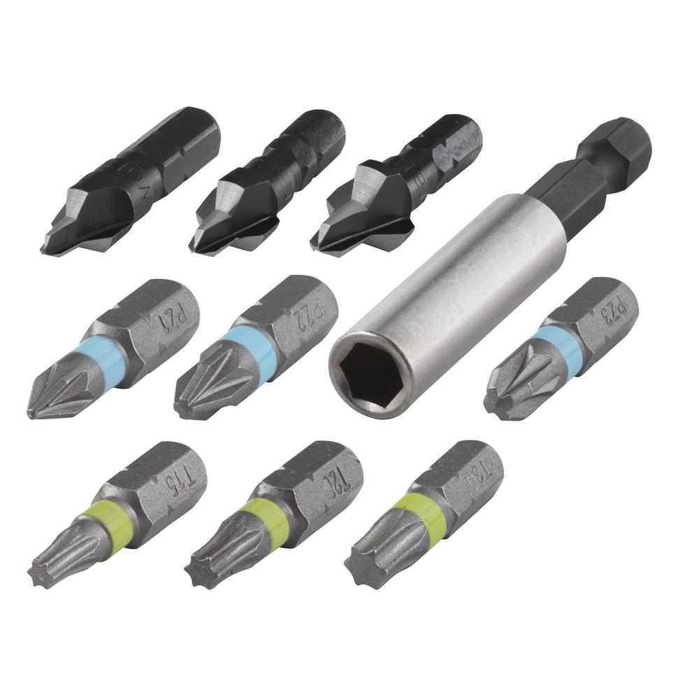 Wolfcraft Set Bitova PZ / TX i Upuštača Za Drvo / 10 dijelni - 2542000 slika 1