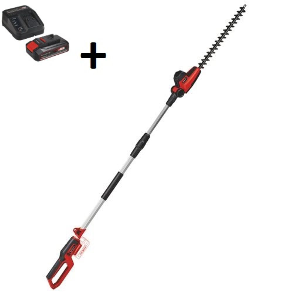 Einhell Akumulatorske teleskopske makaze za živicu GC-HH 18/45 Li T-Solo + Baterija 2.5 Ah i punjač slika 1