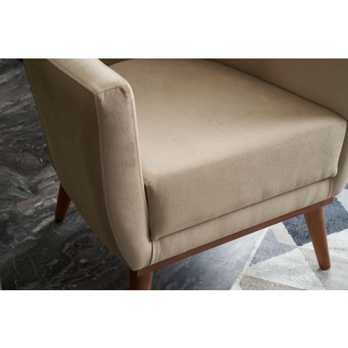 Atelier Del Sofa Fotelja wing GONCA bež, Gonca - Cream slika 3