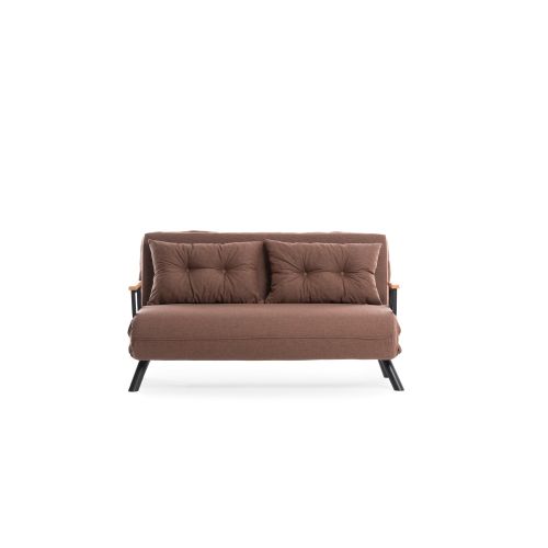 Atelier Del Sofa Sando 2-Seater - Svetlo braon dvosed na razvlačenje slika 8