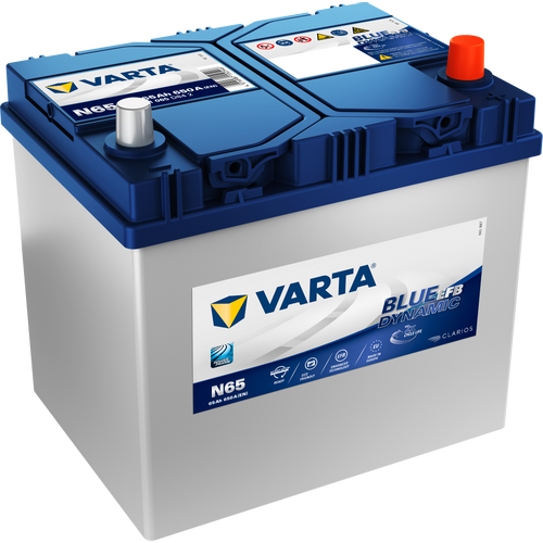 VARTA Blue Dynamic EFB Akumulator 12V, 65Ah, D slika 1