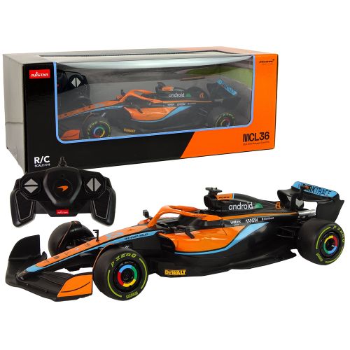 Licencirana formula na daljinsko upravljanje McLaren F1 1:18  - narančasta slika 1