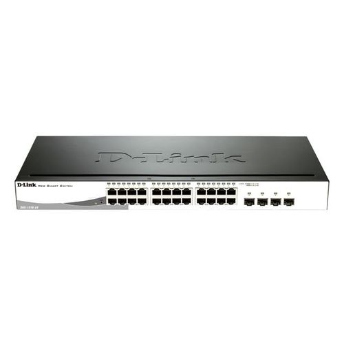 D-Link DLink Switch 24xGbps Smart Managed PoE 4xSFP DGS-1210-24P slika 1