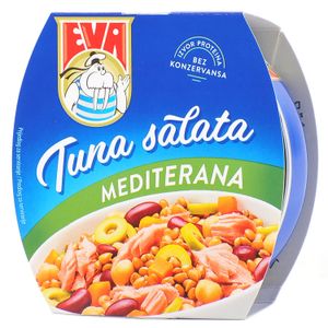 Eva tuna salata mediterana 160 g