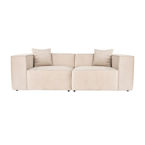 Atelier Del Sofa Dvosjed, Lora 2 Seater - Cream slika 2