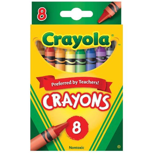 Crayola Voštane Bojice 8 Kom slika 1