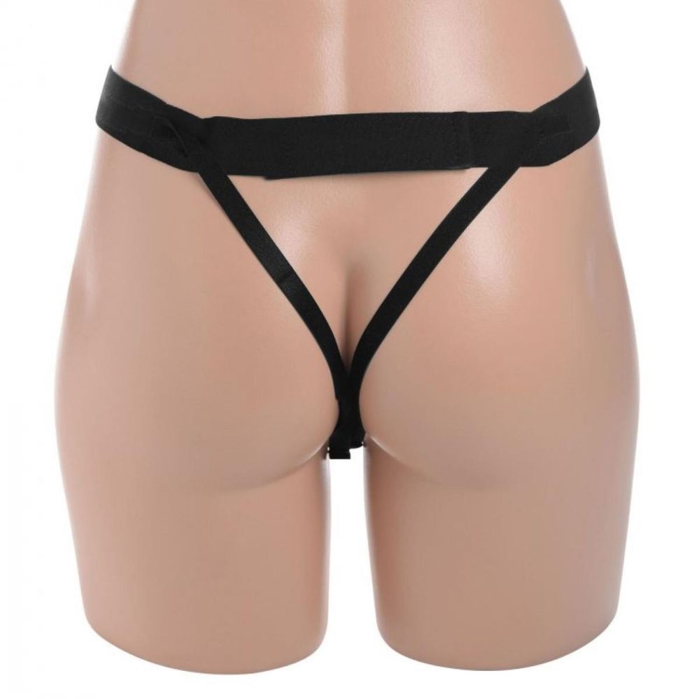 Silikonski šuplji strap on, bež slika 6