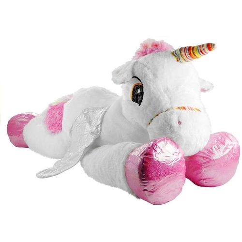 Veliki plišanac Unicorn 120cm bijeli slika 2