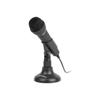 Mikrofon Natec NMI-0776 ADDER Dynamic 3.5mm crni