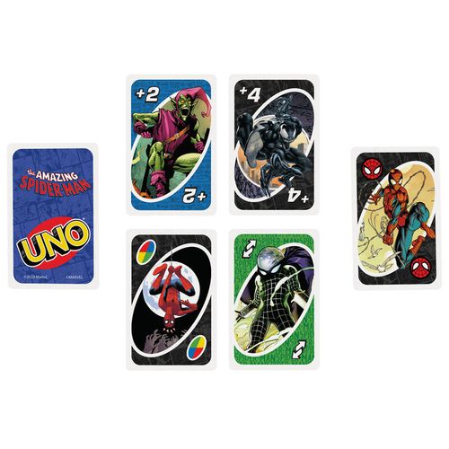 Marvel Spiderman UNO card game slika 2