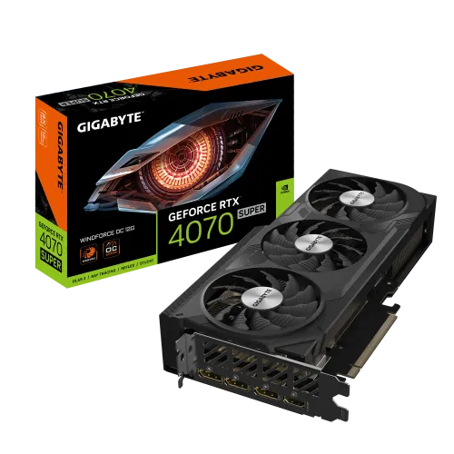 Grafička karta Gigabyte GeForce RTX 4070 Super GV-N407SWF3OC-12GD 12GB 192bit 3xDP/HDMI slika 1