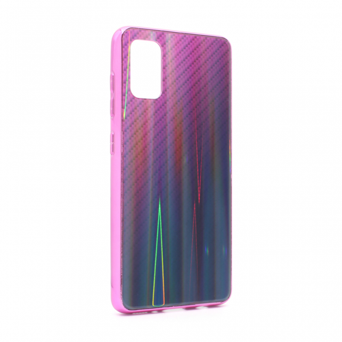 Torbica Carbon glass za Samsung A415F Galaxy A41 pink slika 1