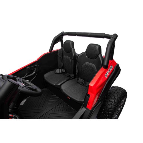 Buggy na akumulator UTV X3 Off-Road 4x4 - dvosjed - crveni slika 6