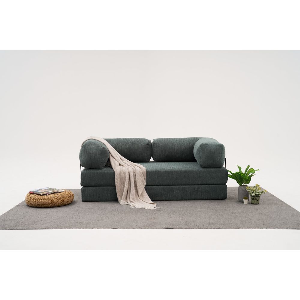 Comfort - Zeleni trosjed za tri osobe slika 1