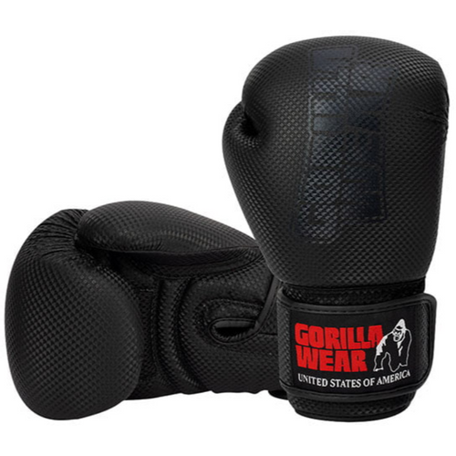 Gorilla Wear Bokserske rukavice Montello - Black - 12oz slika 4