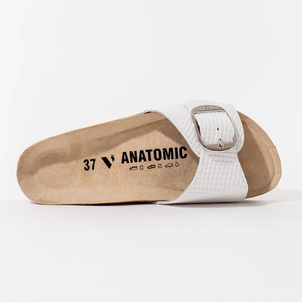 Vesna Anatomske papuče Bellona, Bijele slika 3
