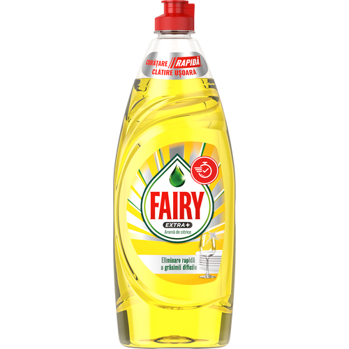 Fairy Extra+ deterdžent za pranje suđa Citrus 650ml slika 1