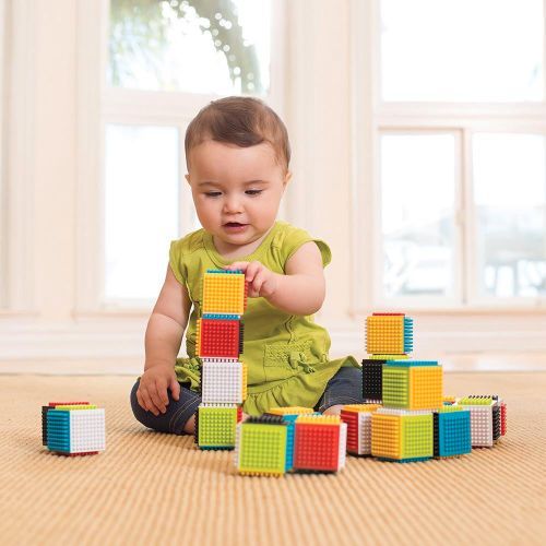 Infantino kocke Press &amp; Stay Sensory Blocks slika 4