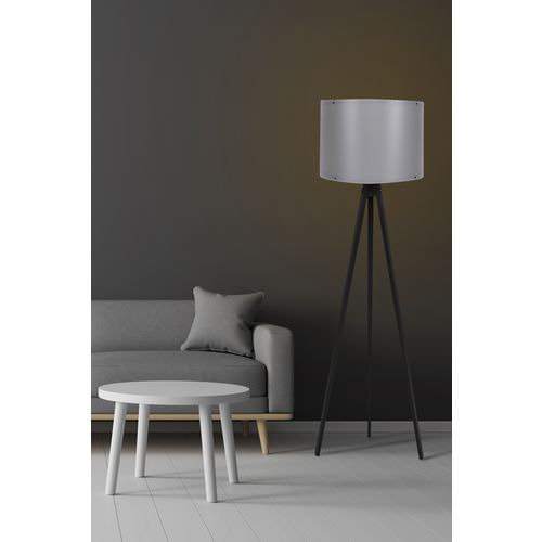 Opviq 113 Crno-Siva Podna Lampa slika 1