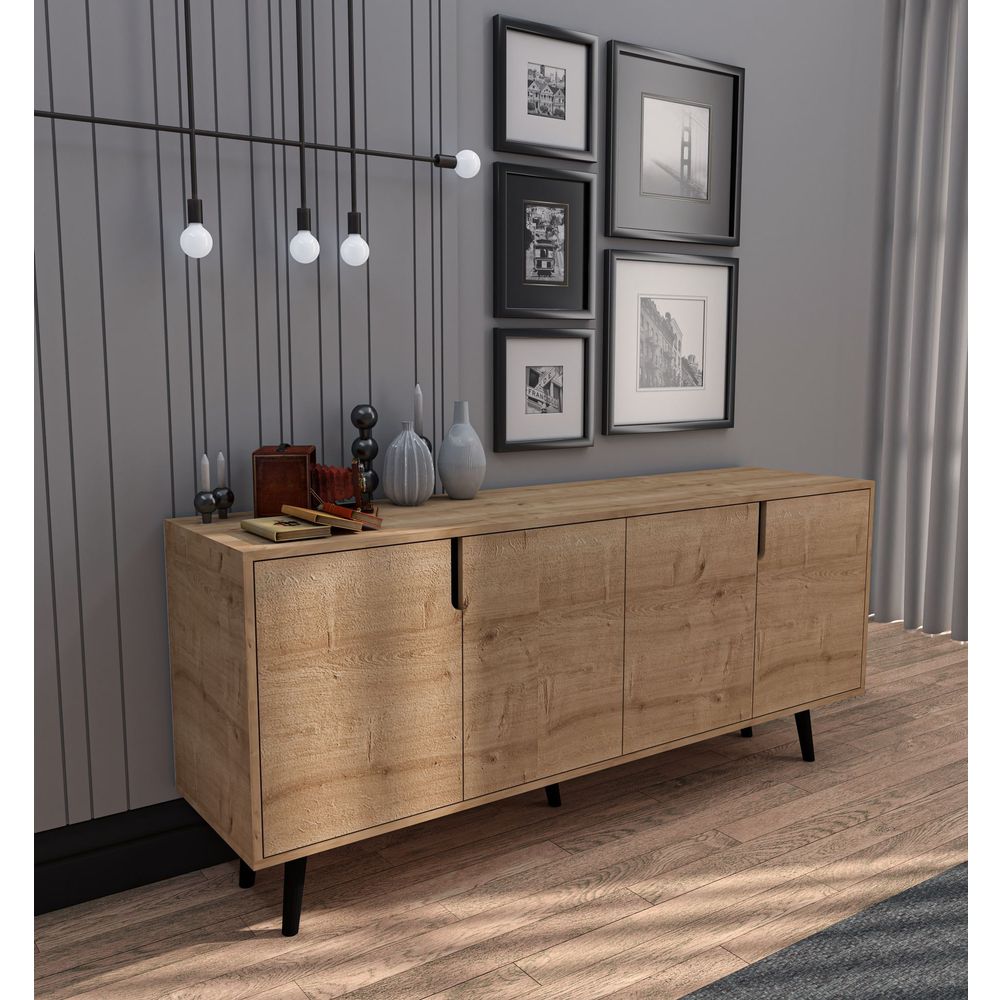 Dresser (konzola) "Latina Modern 180" - boja: Saphir Hrast slika 2