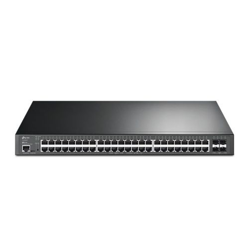 TP-Link JetStream 48-Port Gigabit and 4-Port 10GE SFP L2 Managed Switch with 48-Port PoE slika 1