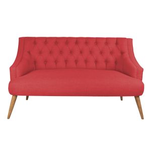 Lamont - Tile Red Tile Red 2-Seat Sofa