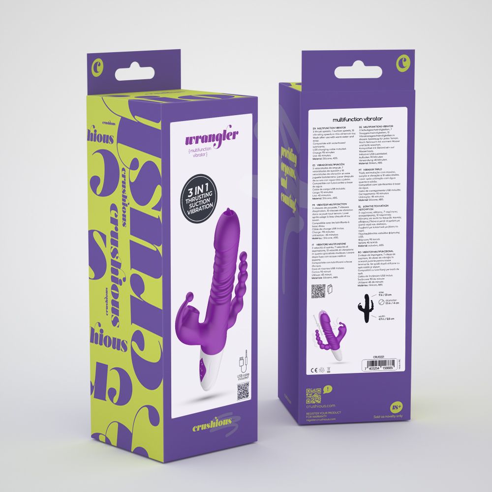 Vibrator Crushious - Wrangler, 3 u 1 slika 13