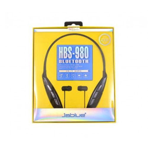Bluetooth slusalice Jablue HBS-980 crna slika 1
