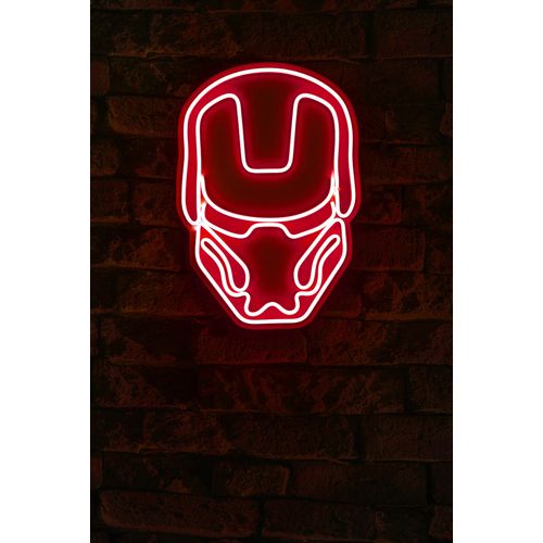 Wallity Ukrasna plastična LED rasvjeta, Iron Man - Red slika 2