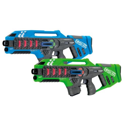 Jamara pištolji, IR, set 2 komada, plava, zelena slika 3