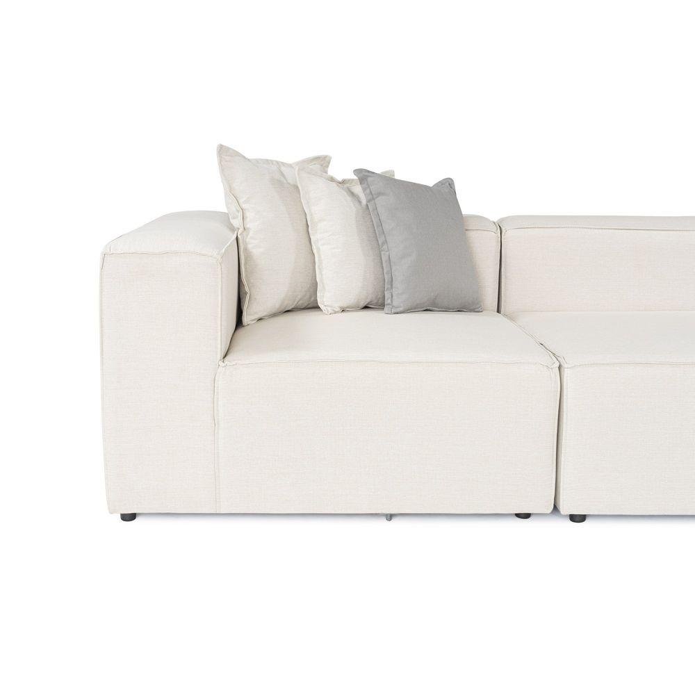 Ugaona Sofa Frida 4 - Ecru Boje slika 6