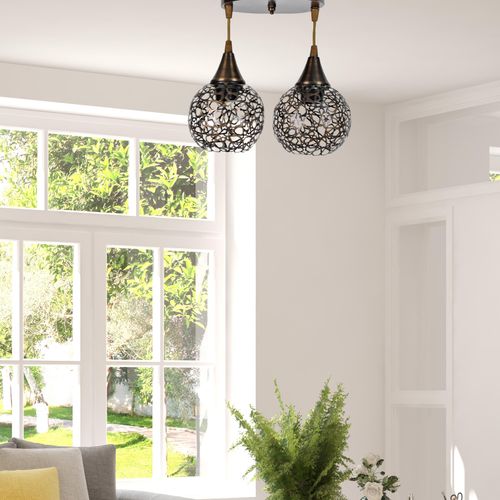 Eda 2Li Sarkıt Eskitme Yıldız Gold
Black Chandelier slika 1