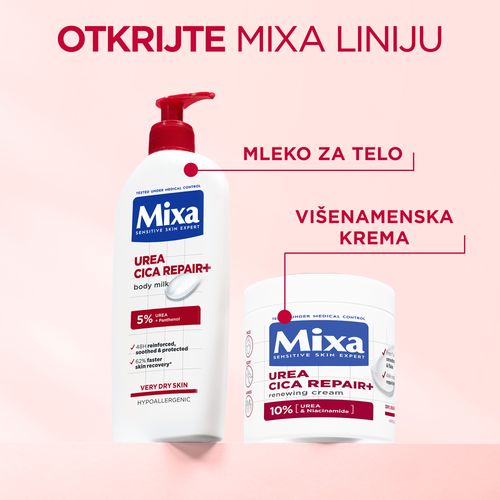 Mixa Urea Cica Repair obnavljajuća krema za suvu kožu 400ml slika 8