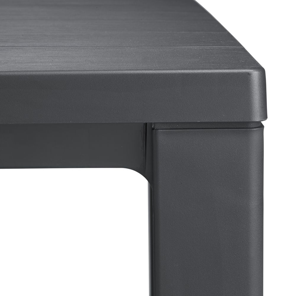 Keter vrtni sto JULIE, sivi, 147 x 90 x 74 cm slika 3