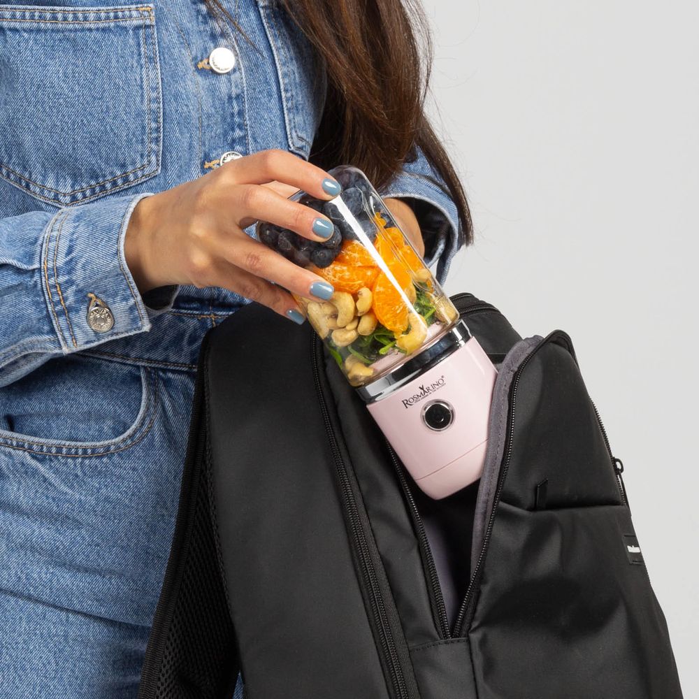 Rosmarino prijenosni blender NutriMax 2 GO,plavi slika 12