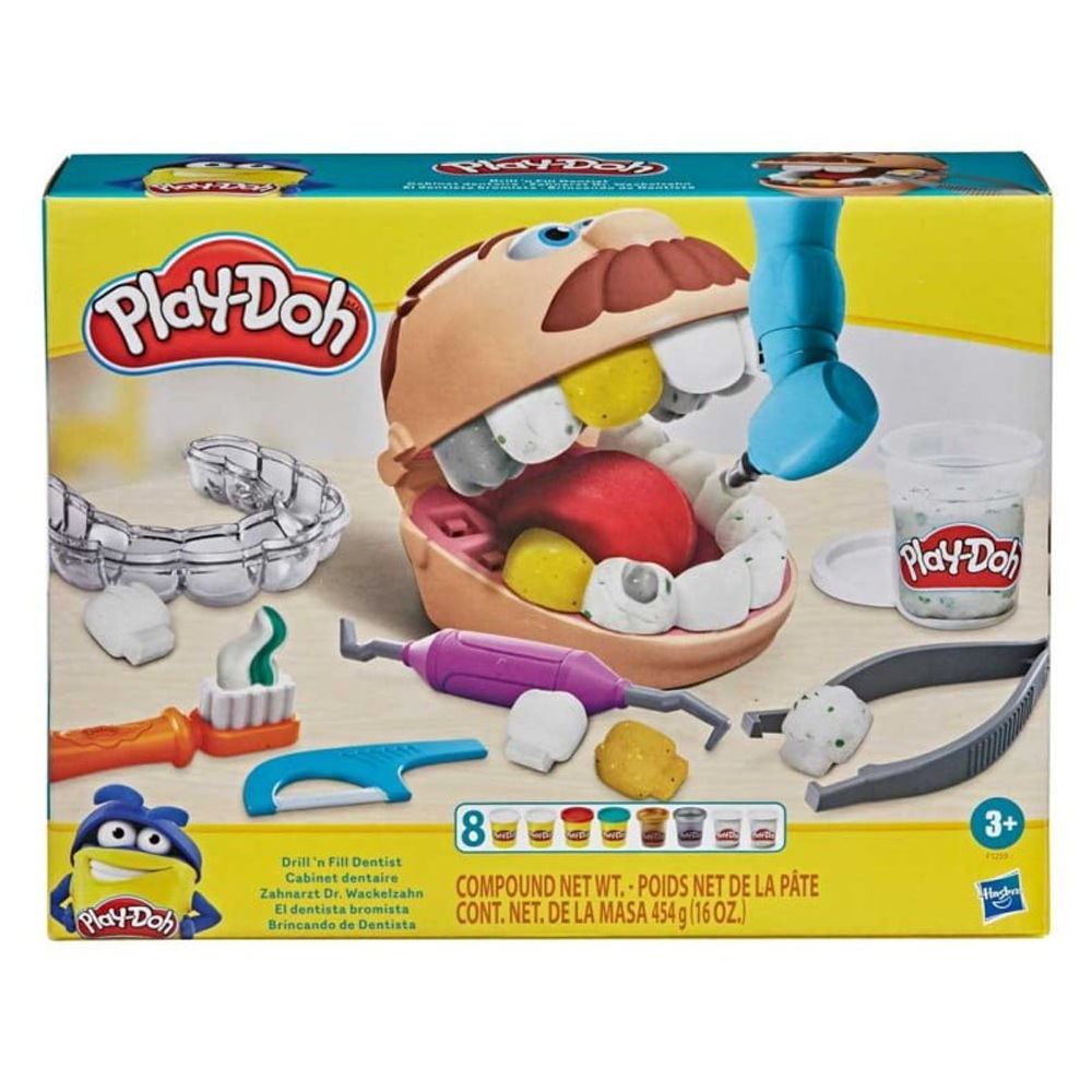 Play-Doh Drill 'n' Fill Dentist Kreativni set slika 1