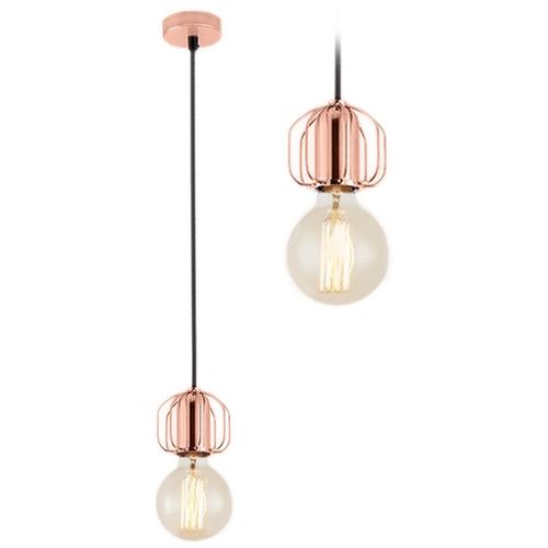 TOOLIGHT Stropna viseća svjetiljka Loft Rose Gold APP593-1CP slika 6