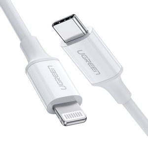 Ugreen USB-C na Lightning kabel, srebrni, 1m - u kutiji