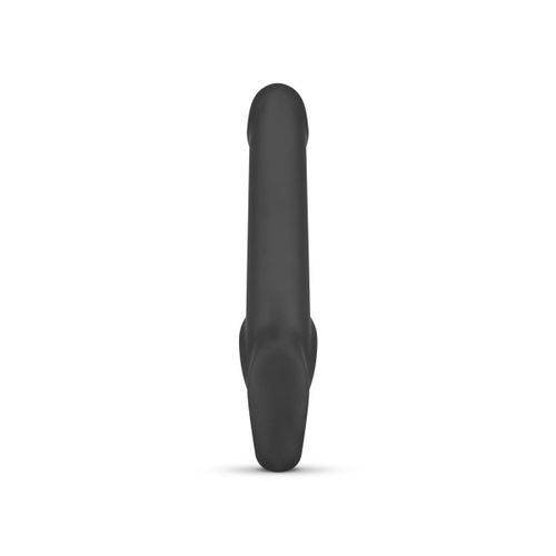 Strap on dildo bez pojasa No-Parts - Morgan, 22 cm, crni slika 7