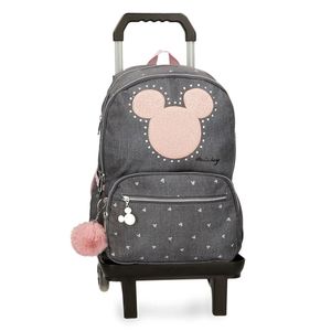 Disney Ranac 44 cm, Mickey Studs 38227T1 sa točkićima, antracit