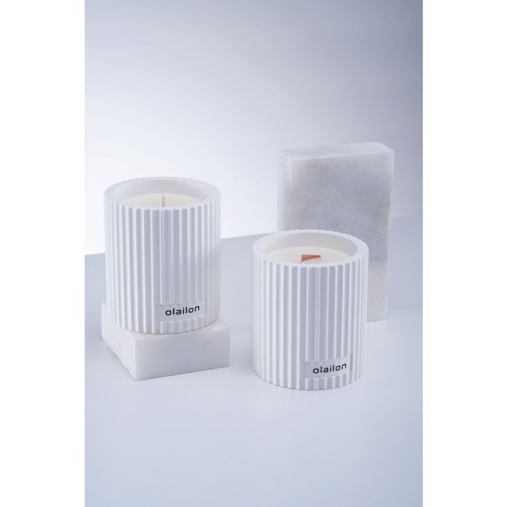 Candle Damla - v2 colours: White slika 4