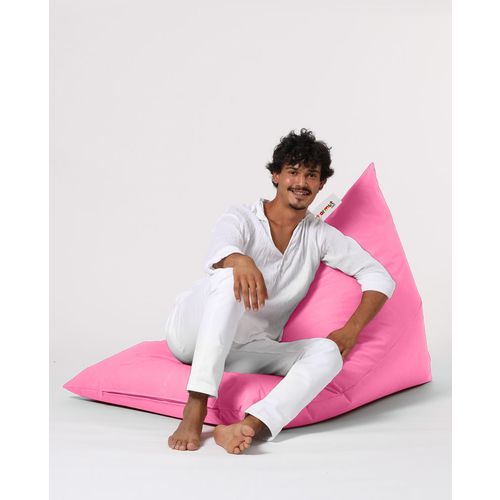 Atelier Del Sofa Pyramid Big Bed Pouf - Roze Bean Bag za baštu slika 12