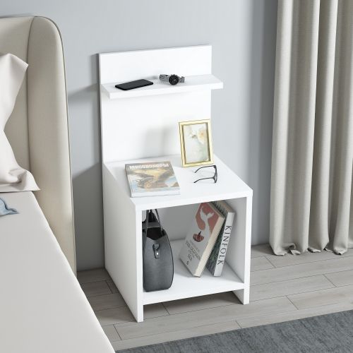 Vıdora - White White Nightstand slika 2