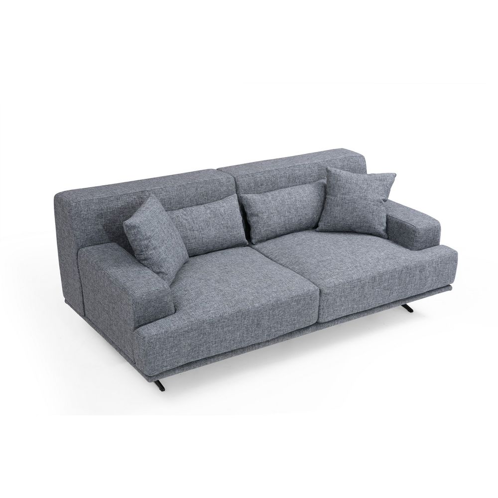 Bentley 2 Sjedala - Siva 2-Sjedalna Sofa slika 3