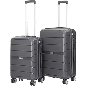 0993 Kofer Adria - Set od dva komada, Sivi