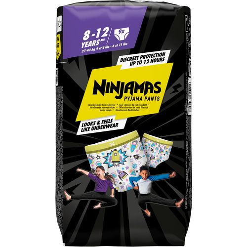 Ninjamas noćne gaćice za djevojčice i dječake  slika 3