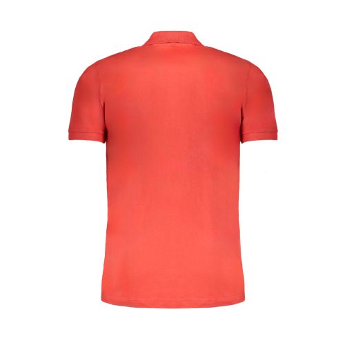 GIAN MARCO VENTURI MEN'S RED SHORT SLEEVED POLO SHIRT slika 2