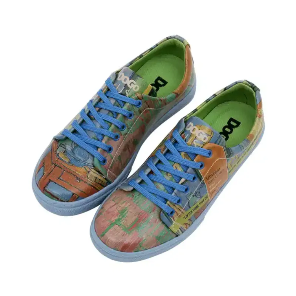 DOGO Ženske patike Sneakers Vincent Van Gogh The Bedroom slika 1