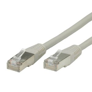 Secomp ROLINE S/FTP(PiMF) Cable Cat.7 with RJ45 Connector 500 MHz LSOH grey 3.0m