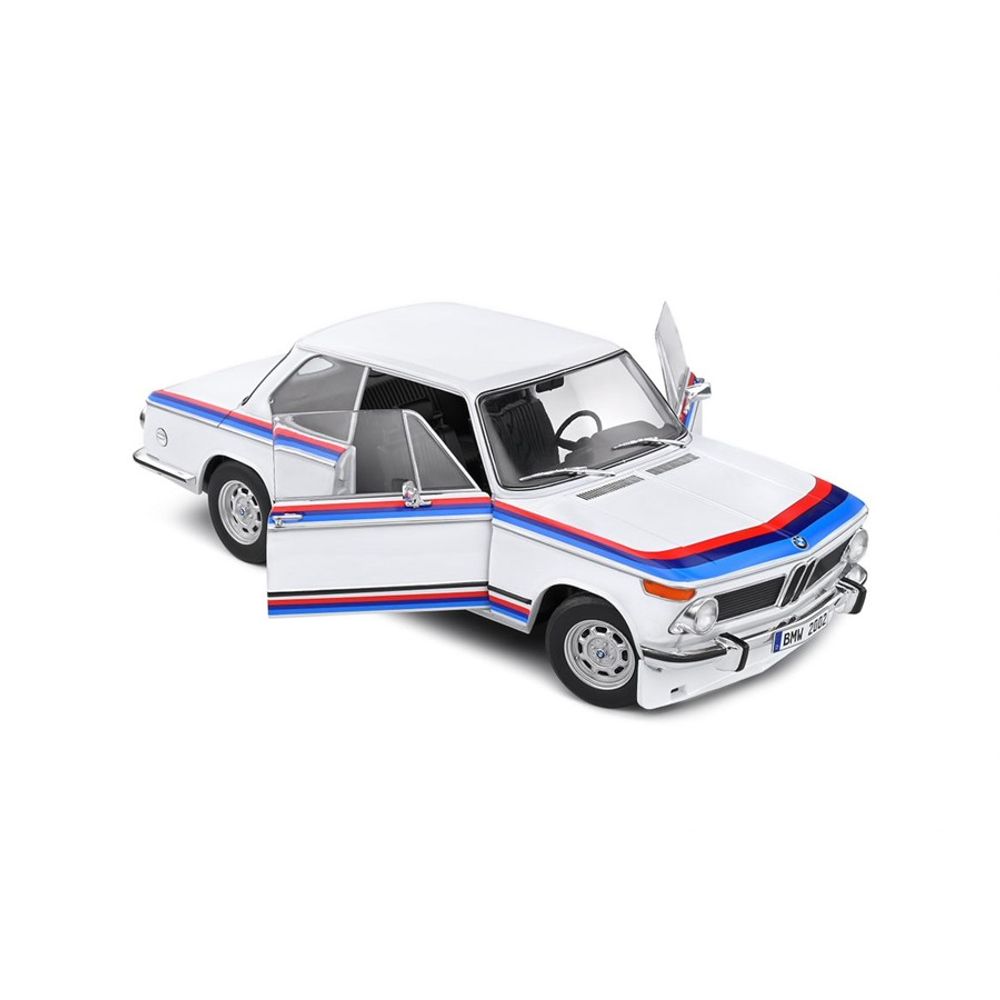 Solido BMW 2002 Tii Turbo Evocation White 1971 1:18 slika 8